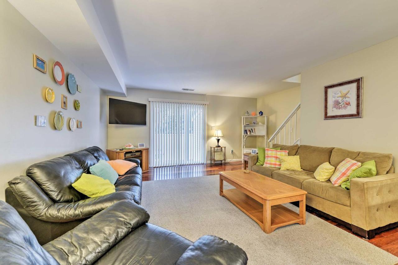 Family-Friendly Wildwood Townhome About 3 Mi To Beach Eksteriør billede
