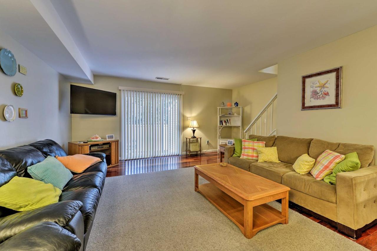 Family-Friendly Wildwood Townhome About 3 Mi To Beach Eksteriør billede